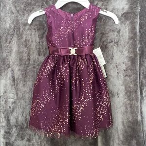 2T Plum toddler dress NWT